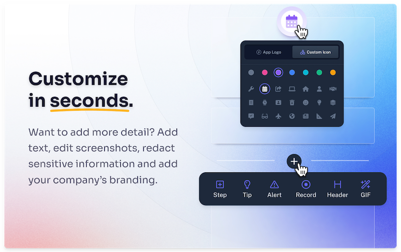 Customize your automated process documentation in seconds with Scribe