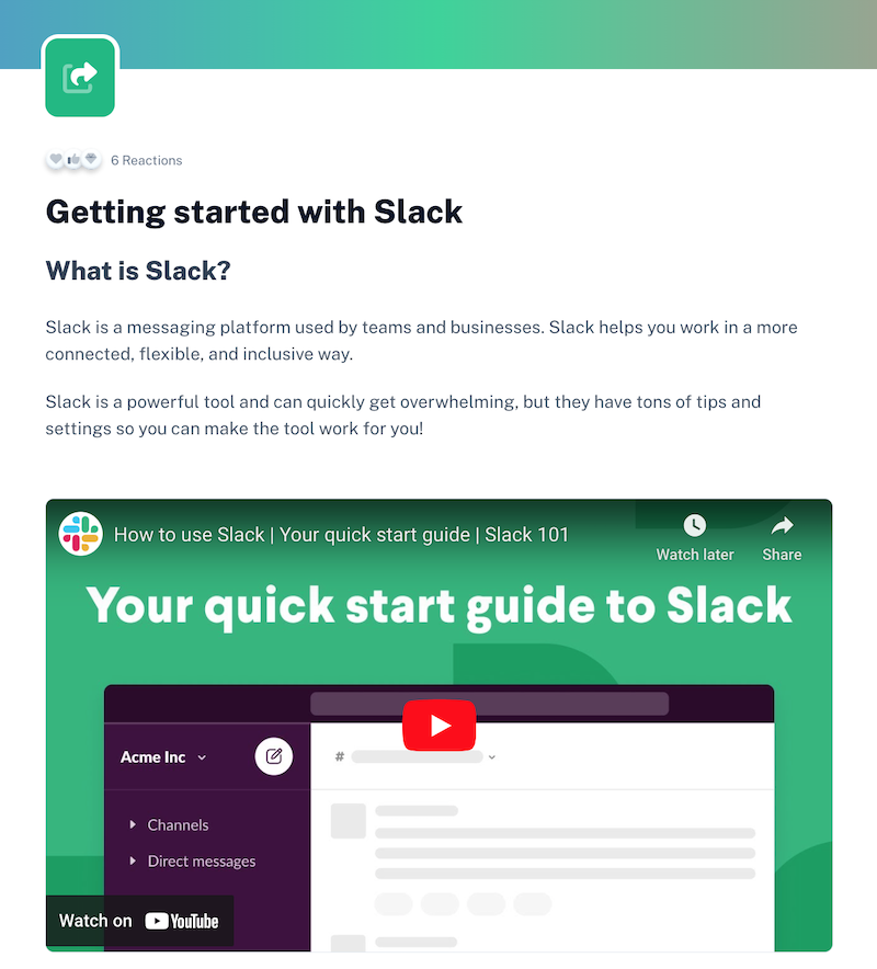 Getting started with Slack: Process Management Lifecycle