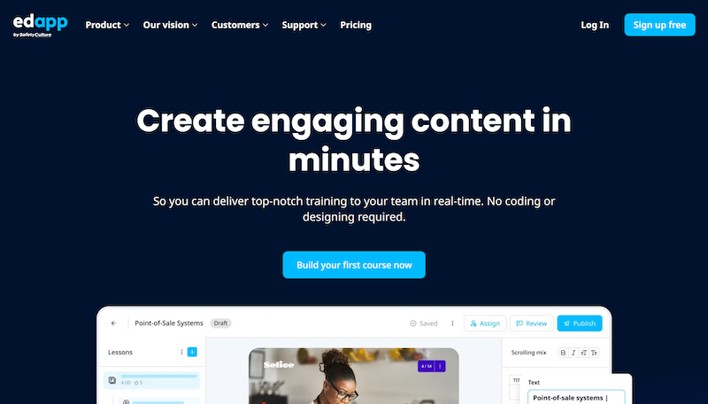 EdApp - tools for instructional design
