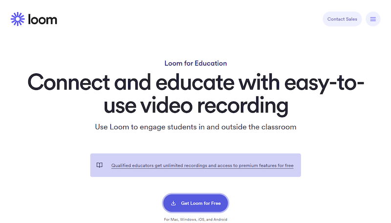 Loom - tools for instructional design