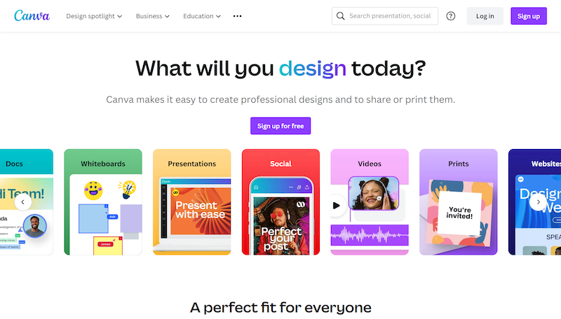 Canva - tools for instructional design