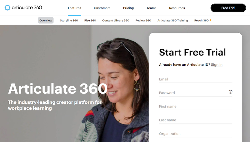 Articulate 360 - tools for instructional design